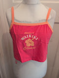 Brand New Primark 12-14 Pink And Orange Pyjama Sleeveless Top