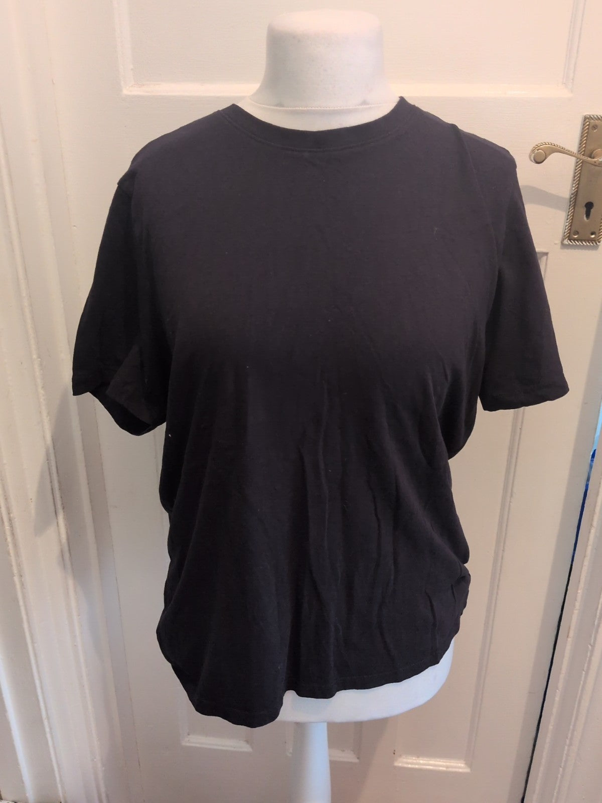 Large Primark Regular Fit Short Sleeve T-shirt Black