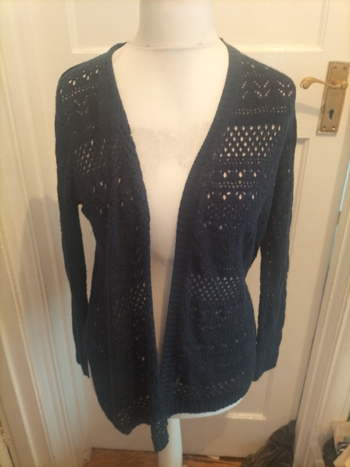 Peacocks 14 Knit Navy Cardigan