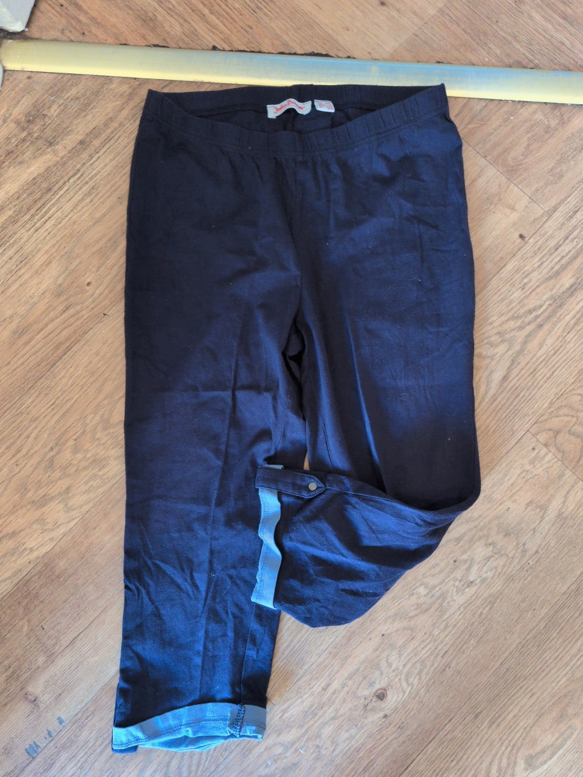 John Banner Medium Navy Crop Leggings