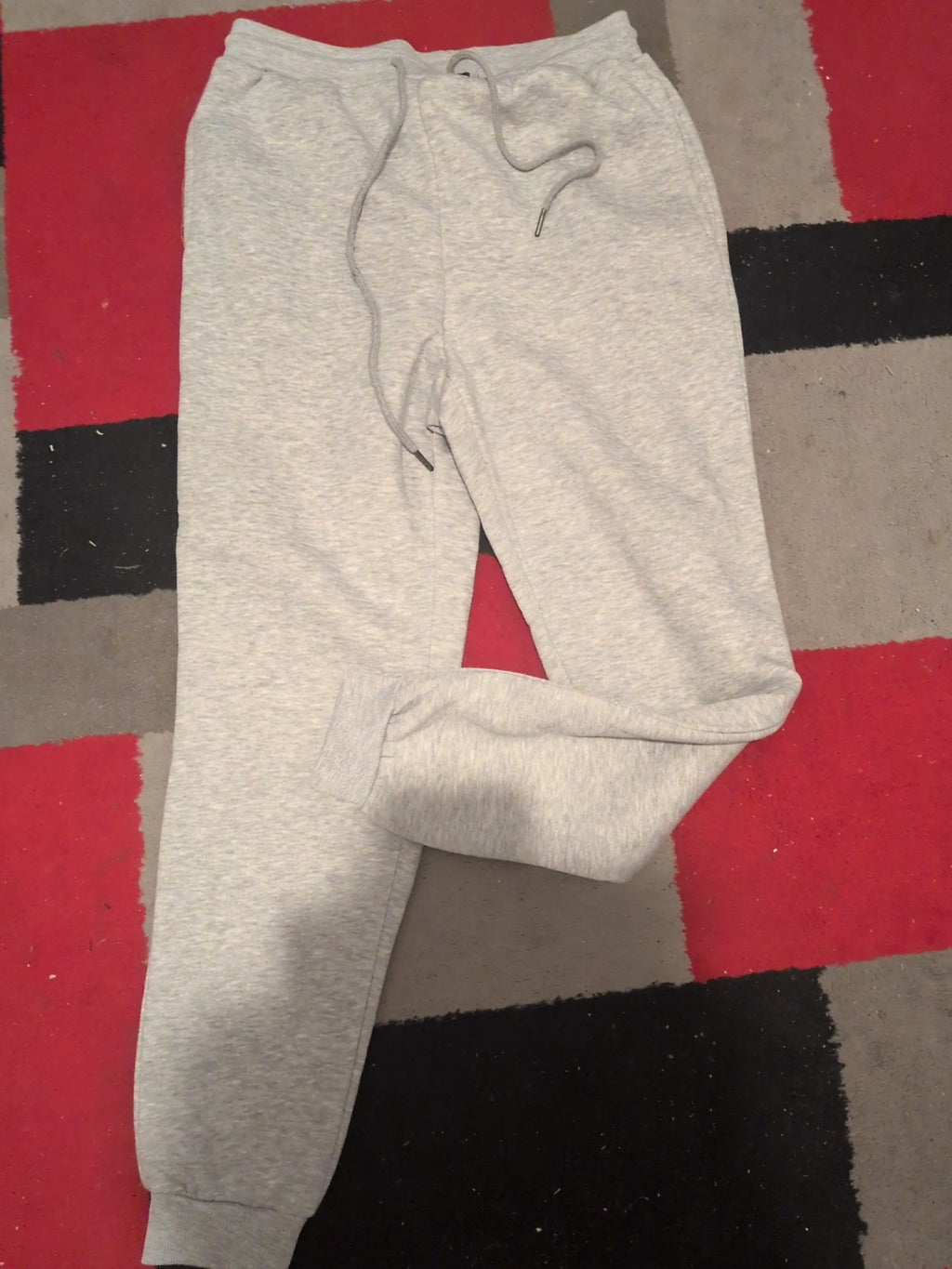 Studio Small Grey Elasticated Joggers Men