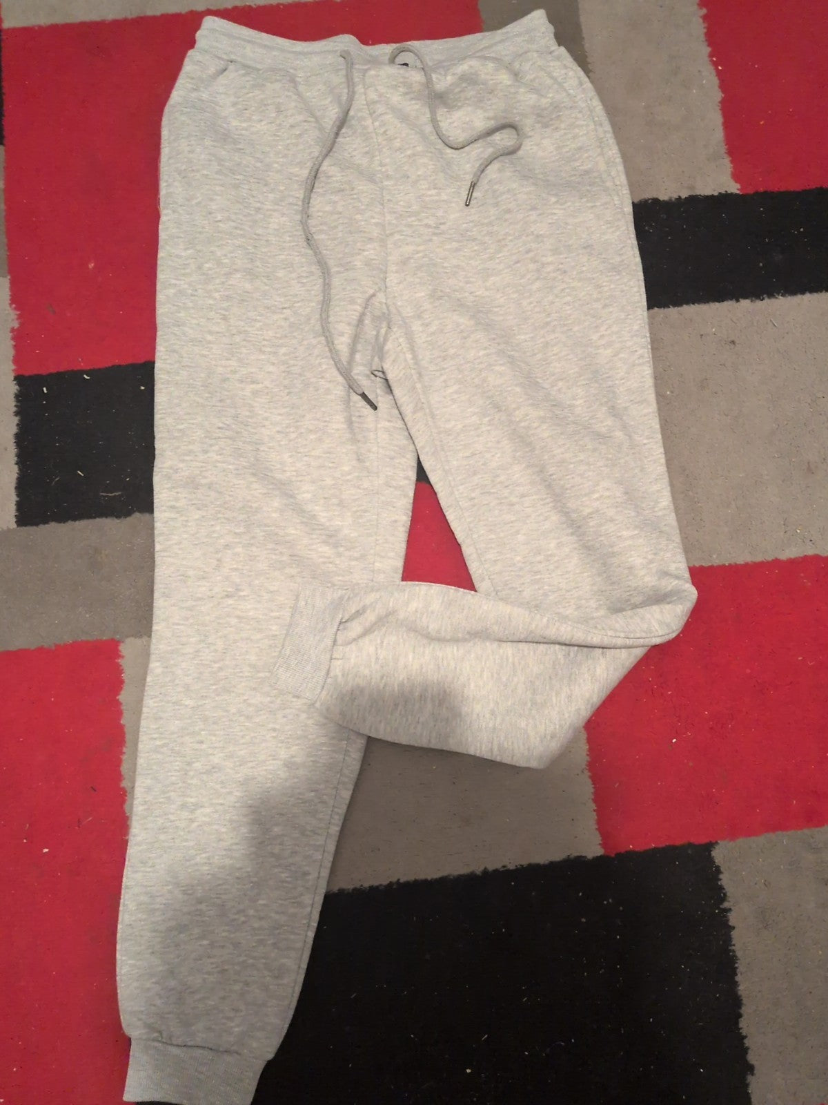 Studio Small Grey Elasticated Joggers Men