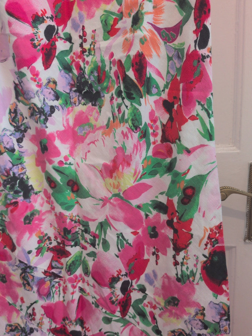 Per Una 8r Floral Sleeveless Long Length Dress