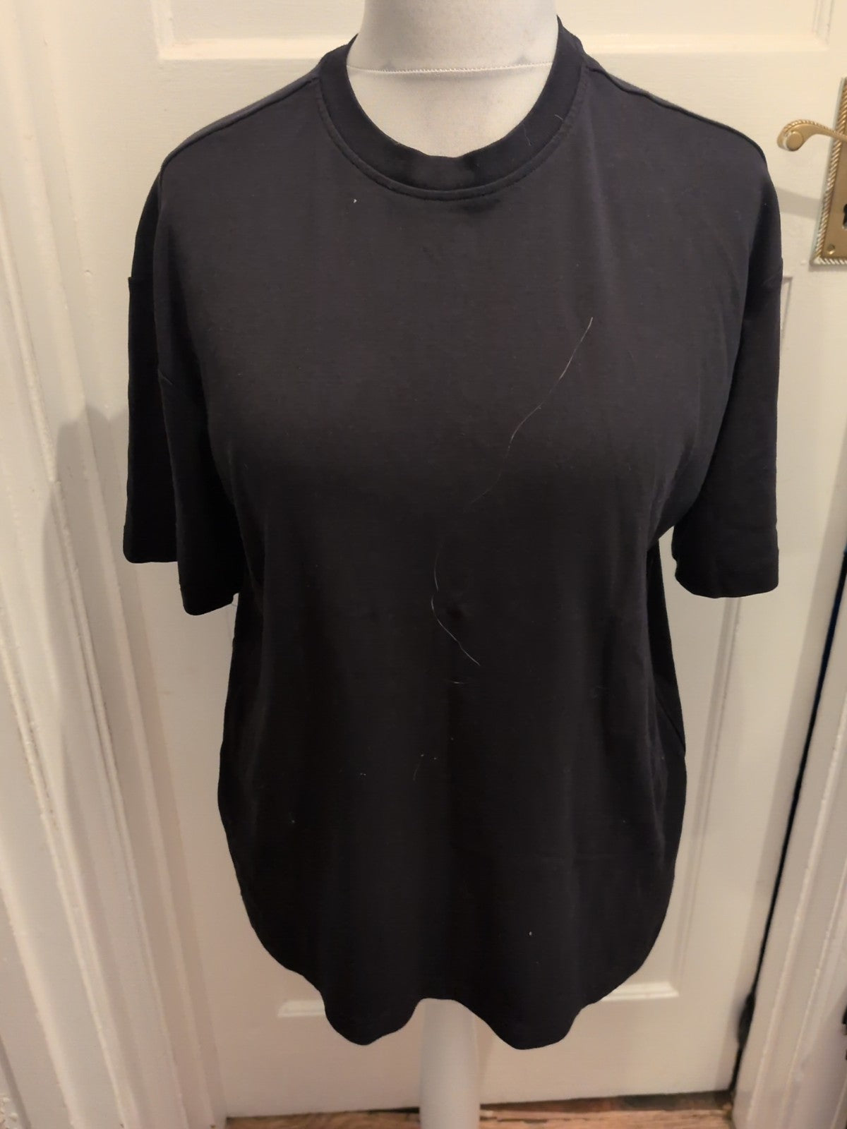 Primark Small Black Plain Short Sleeve T-shirt