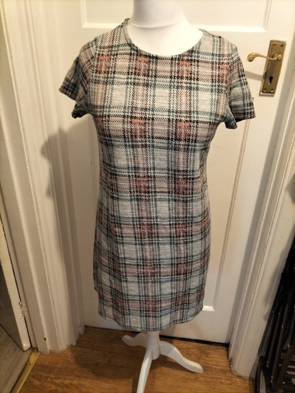 Ladies George Size 12 Multi Short Sleeve Dress
