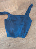 Cotton On M/L Blue Sleeveless Top