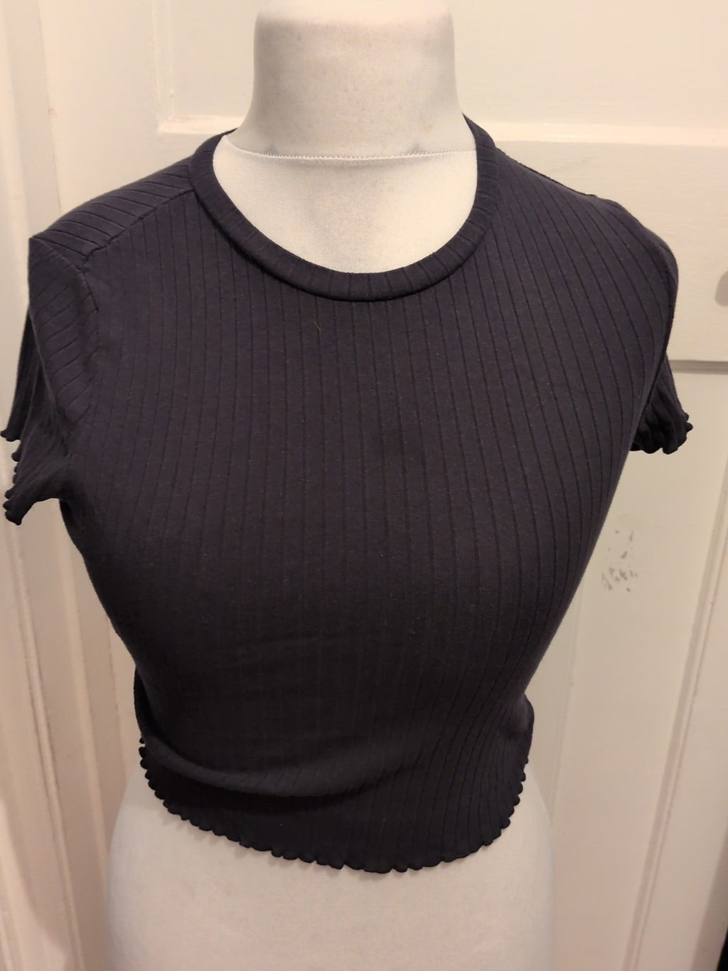Medium Brush Rib Short Sleeve T-shirt