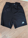 Adidas 11-12 Years Black Elasticated Shorts