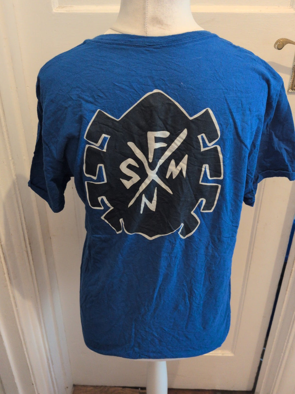 Mens Marvel Size Large Loot Gaming Blue Spiderman Pyjama Top