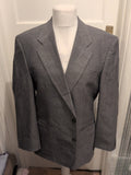 Mens St Michael Size 42 Short Light Grey Suit Jacket