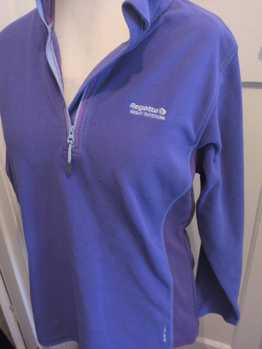 Regatta 16 Purple Collared Pullover Jumper