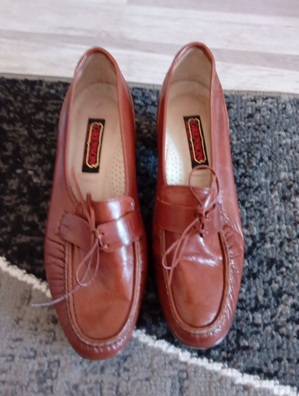 Ladies Grenson Brown Shoes  Size 6.5 Free Delivery