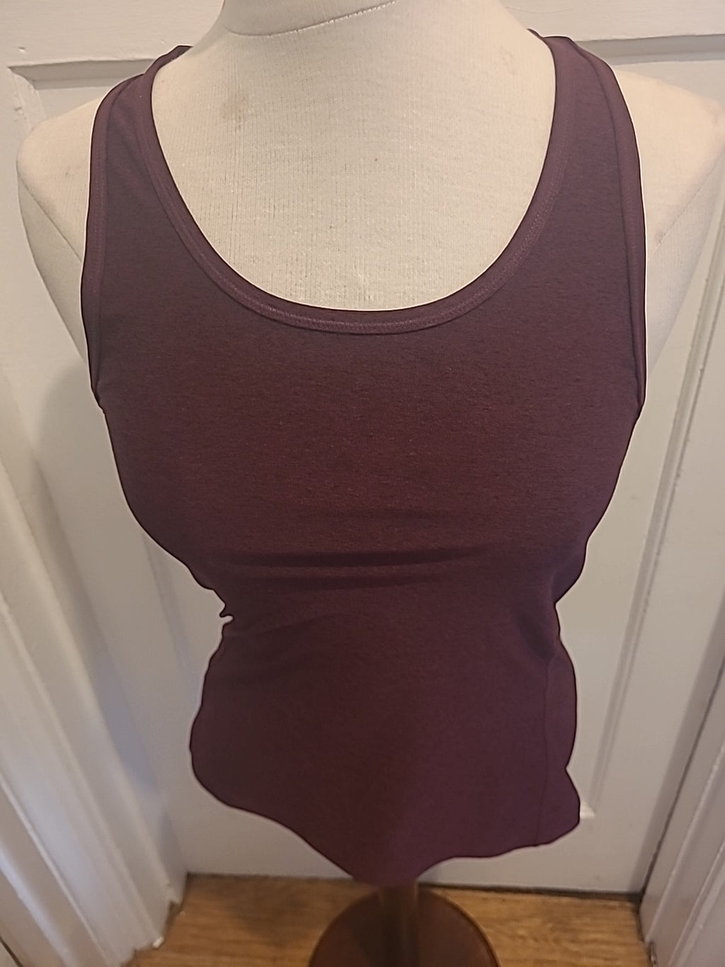 Mens H&M Size Small Burgundy Purple Vest Tank Top