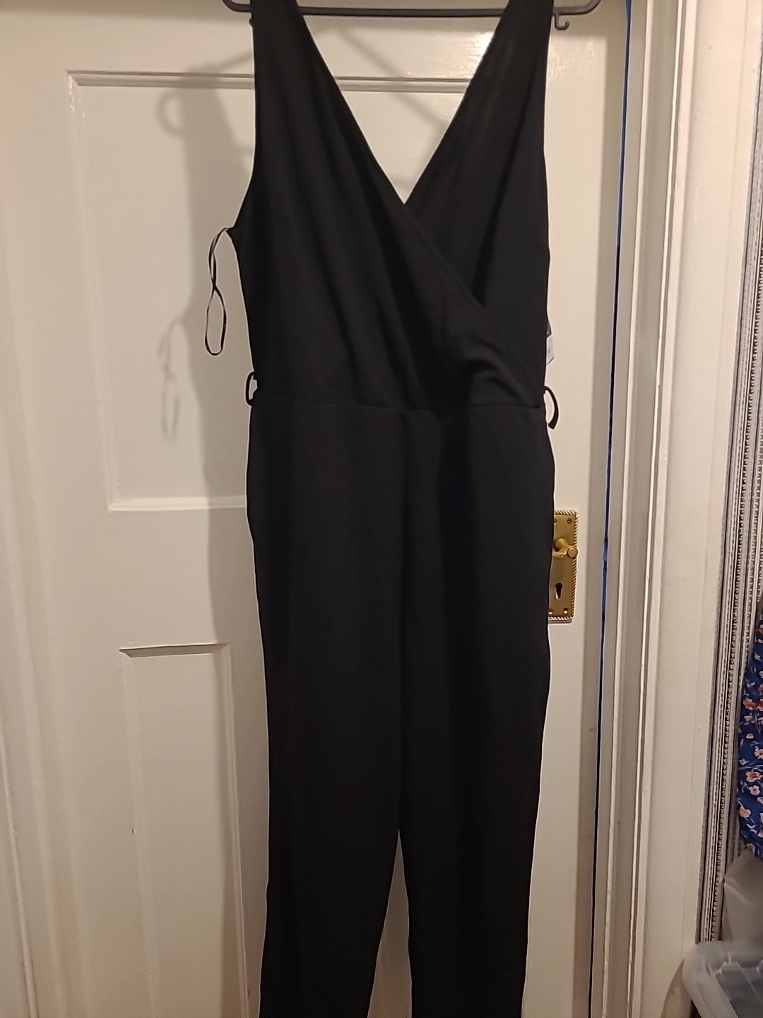 Brand New With Tags Ladies Girl In Mind Size 12 Black Jumpsuit