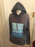 Mens Size Large Shoalstone Pool Navy Pullover Hoodie