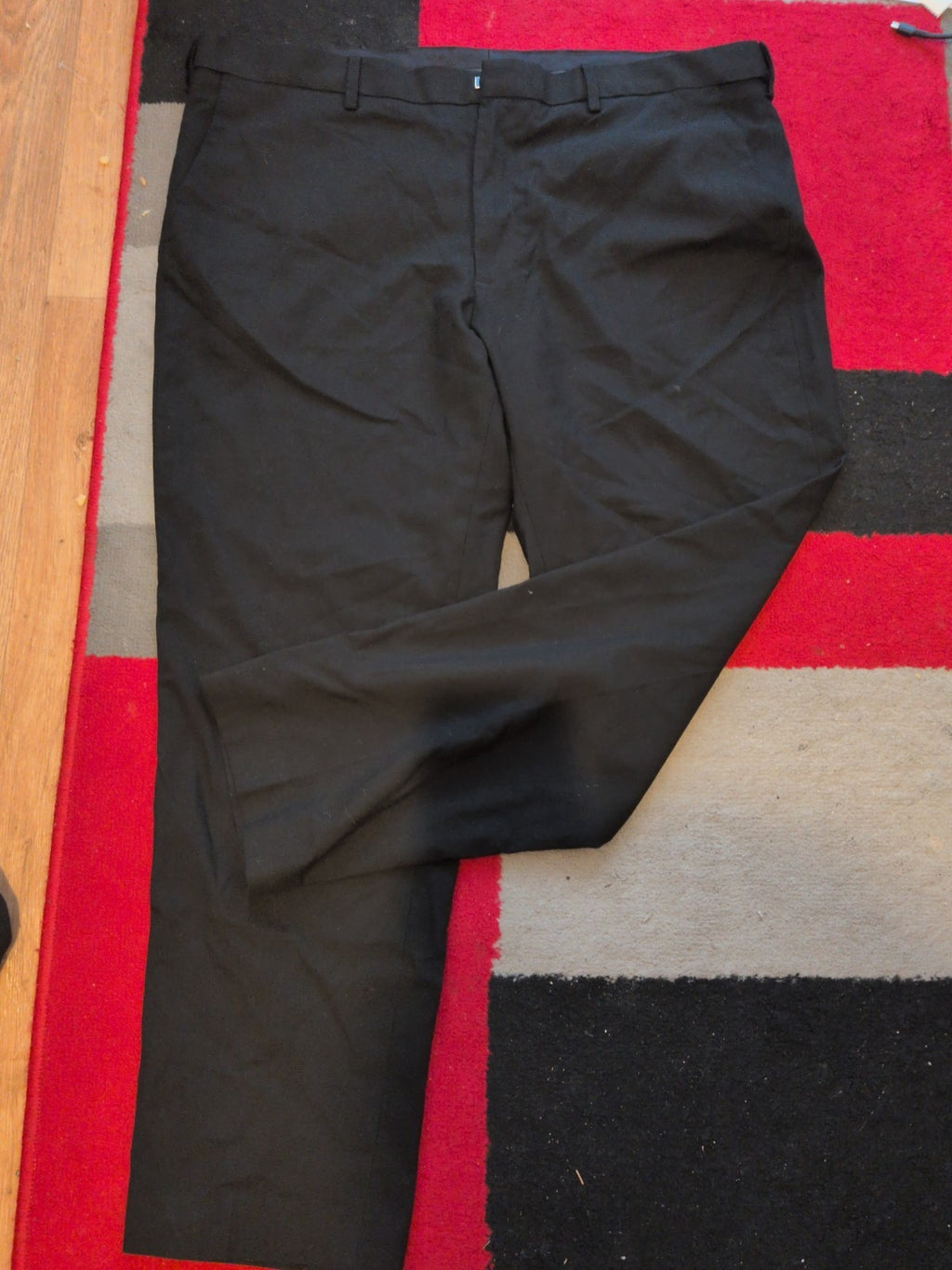 M&S 40x29 Short Black Smart Trousers