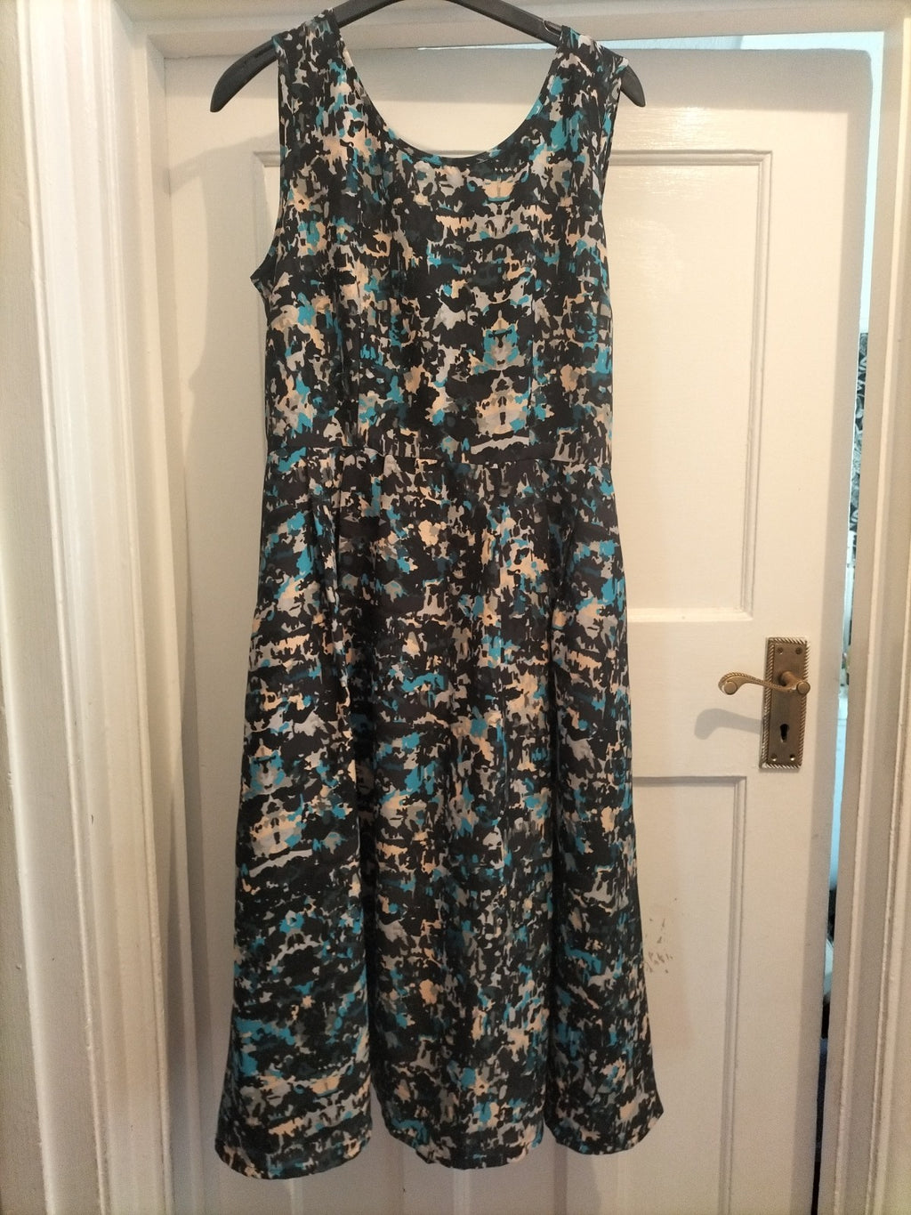 Great Plains Small Multicoloured Fit And Flare Sleeveless Dress