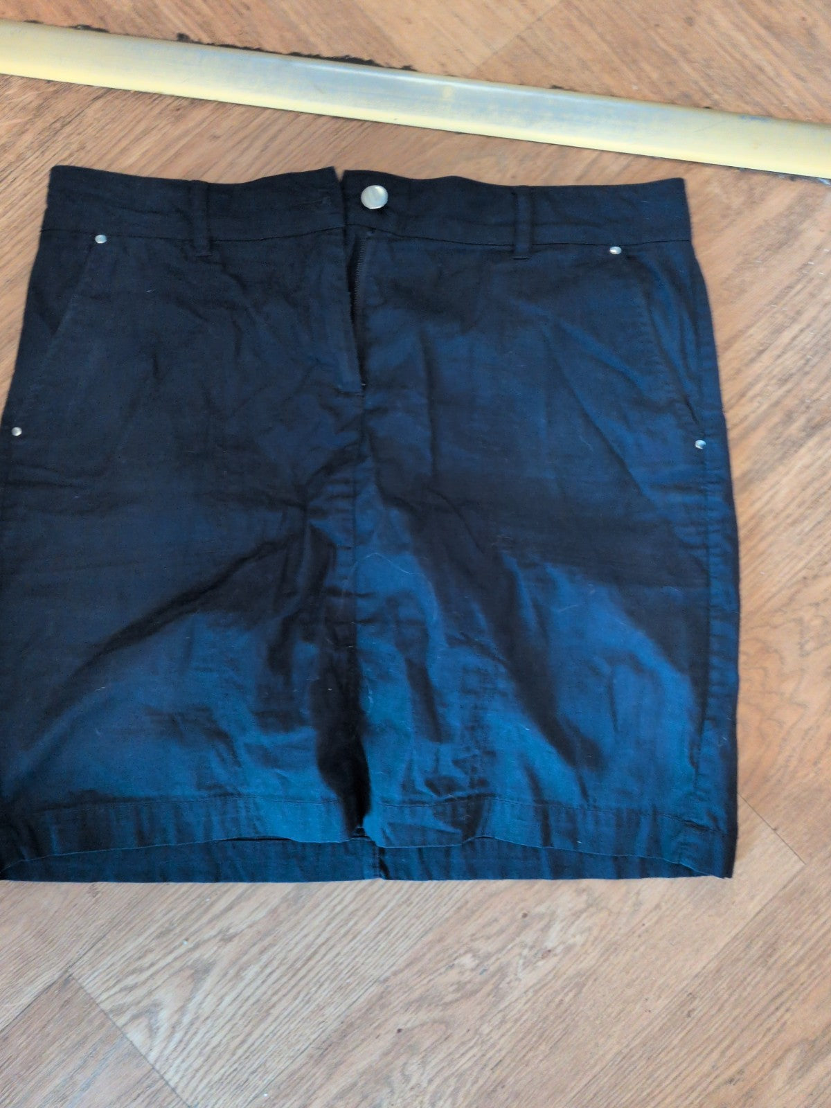 Dorothy Perkins 12 Navy Knee Length Skirt