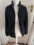 ACW85 Medium Navy Full Zip Jumper Fleece Lined