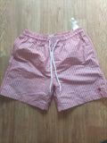 Mens Cs Active Size Small Red White Mesh Lined Elasticated Shorts
