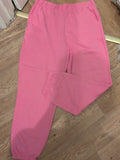 XL Pink Elasticated Joggers
