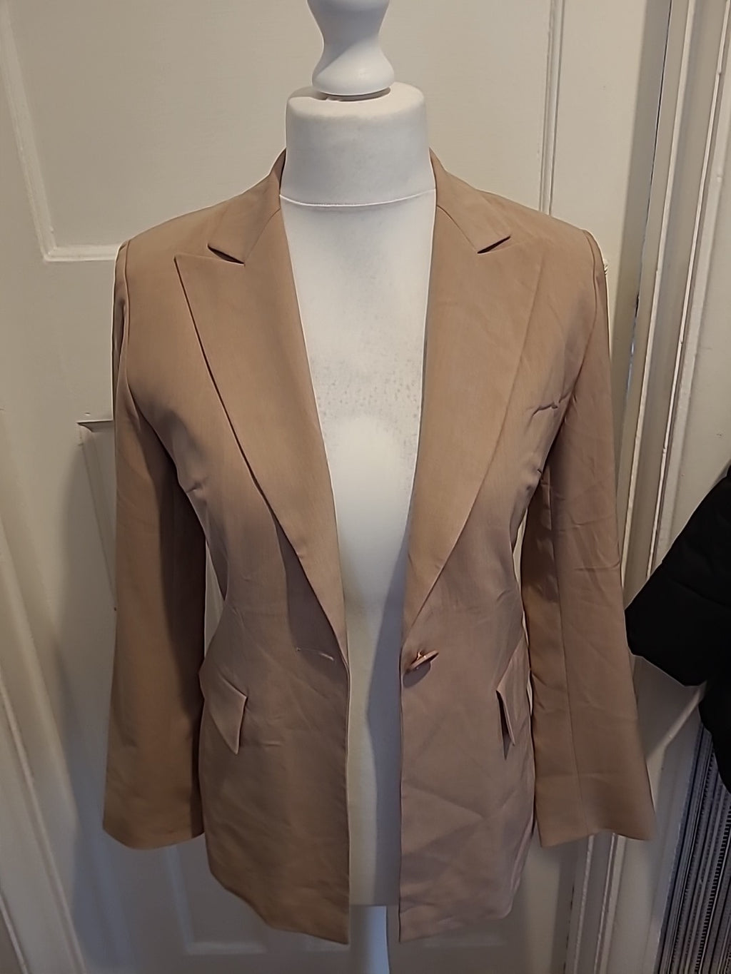 Ladies Teenflo Size 2 Blush Lined Blazer