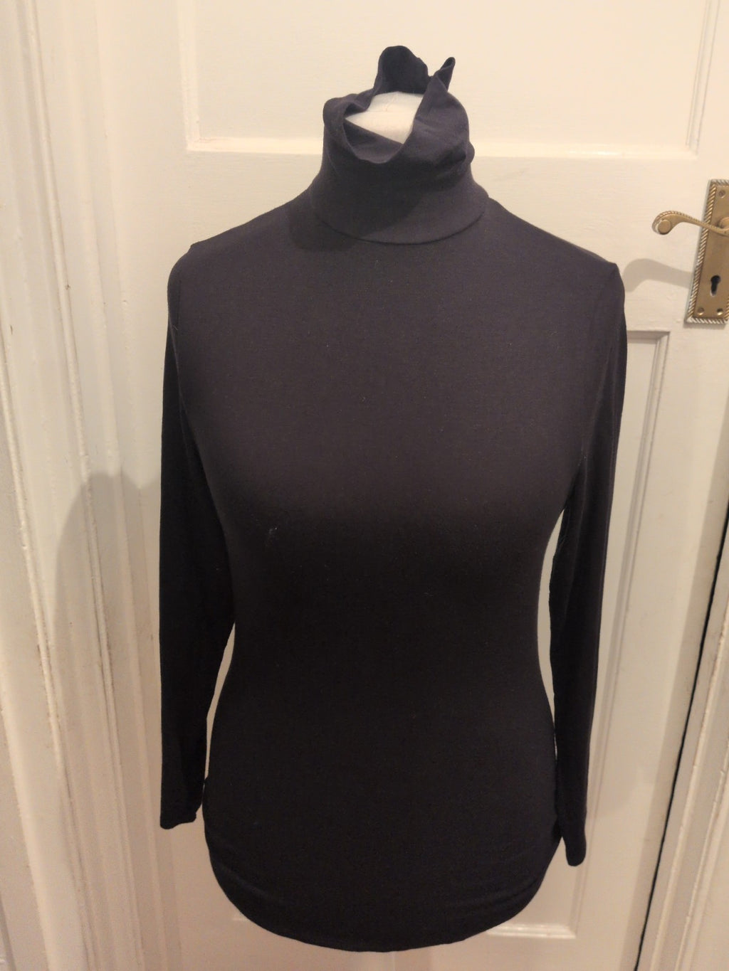 Mens Next Thermogen Size Large Long Sleeve Black T-shirt