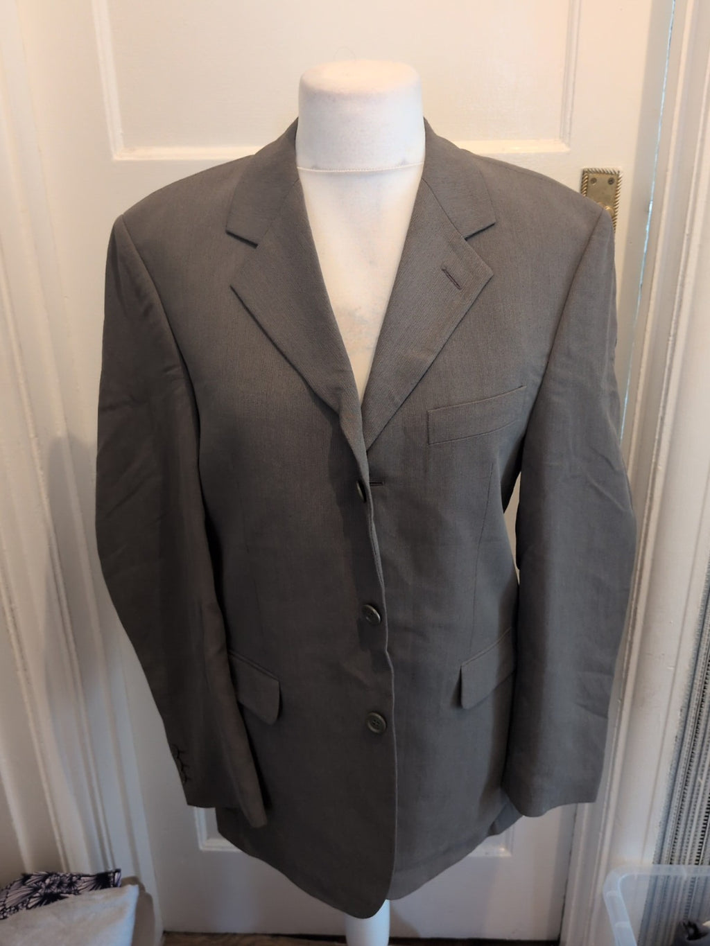 Mens Burton Size 40R Dark Grey Suit Jacket