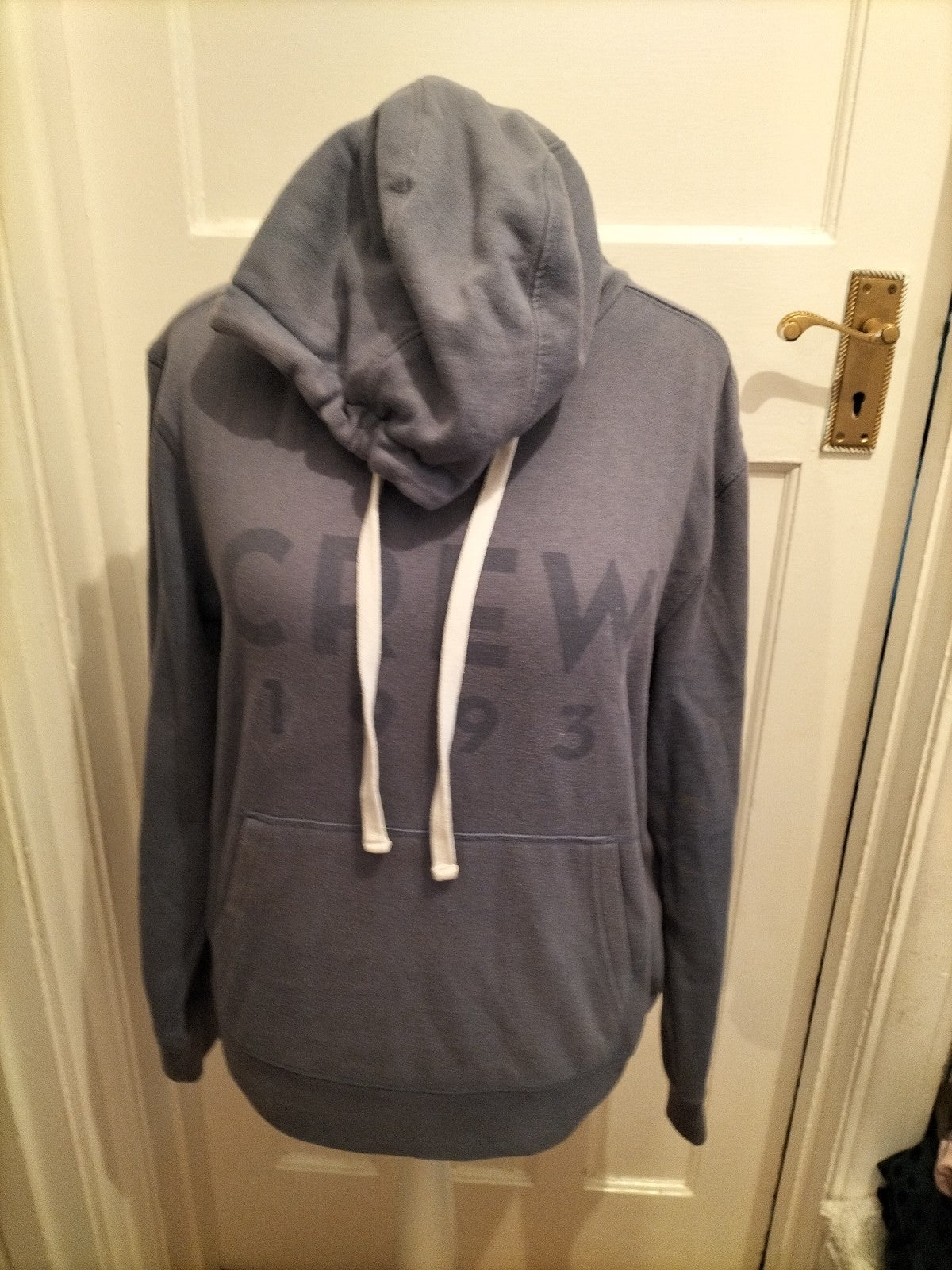 Crew Clothing Medium Navy Pullover Hoodie