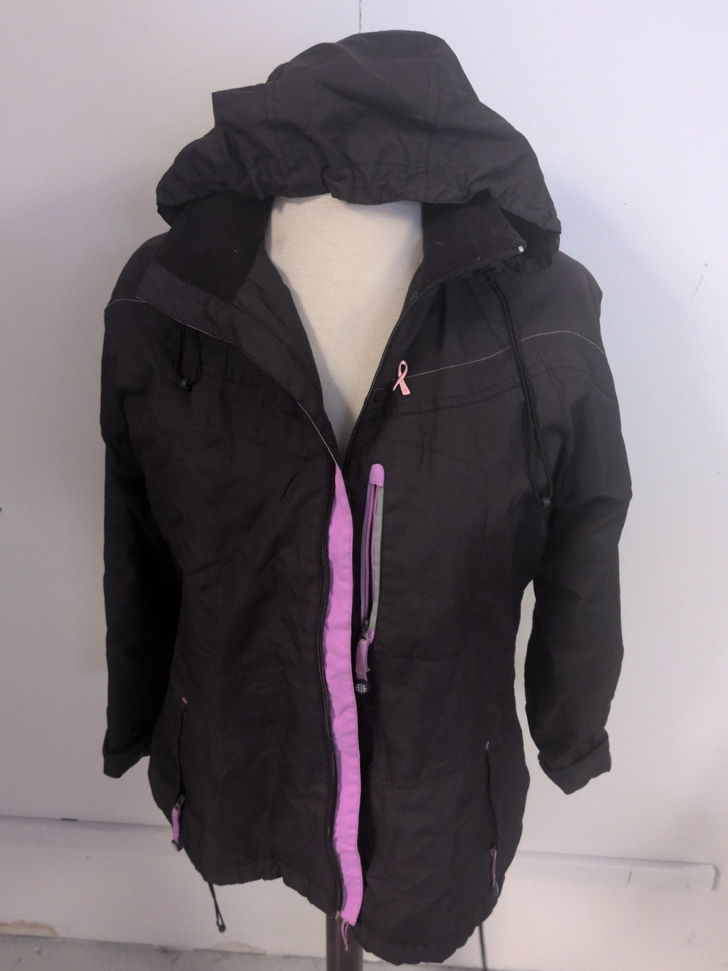 Backswing 12 Black Rain Jacket