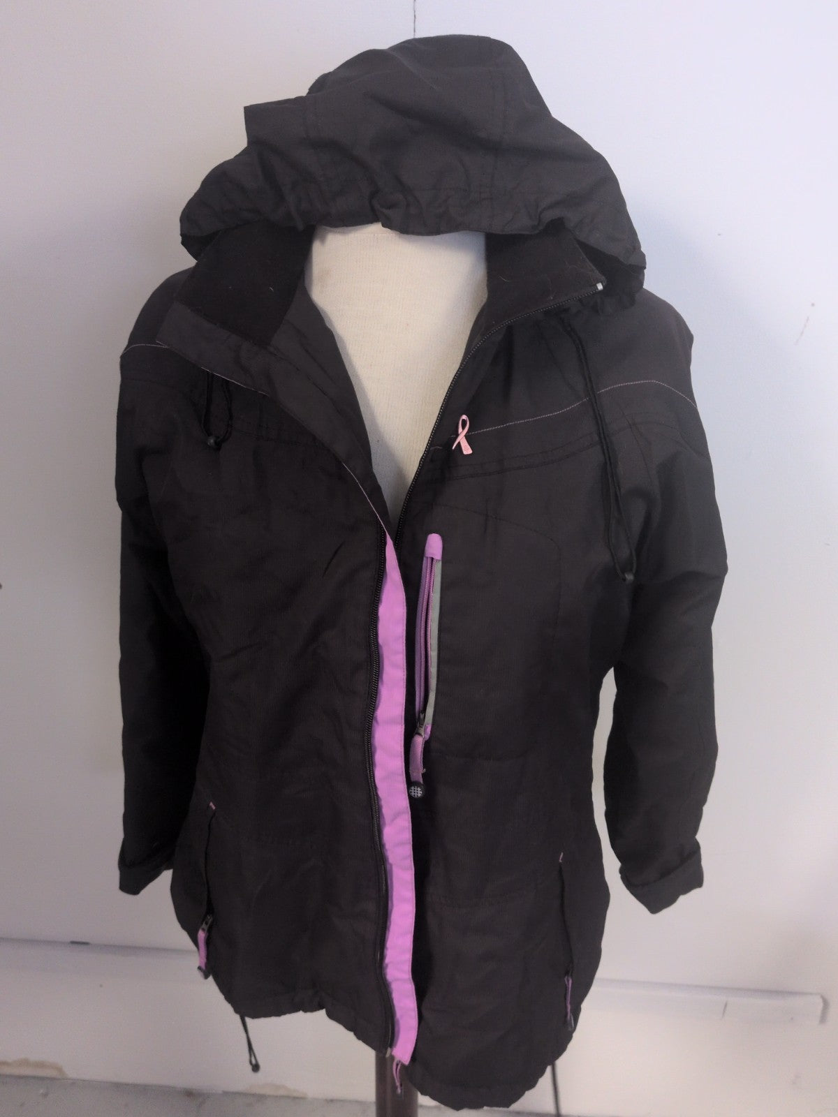 Backswing 12 Black Rain Jacket
