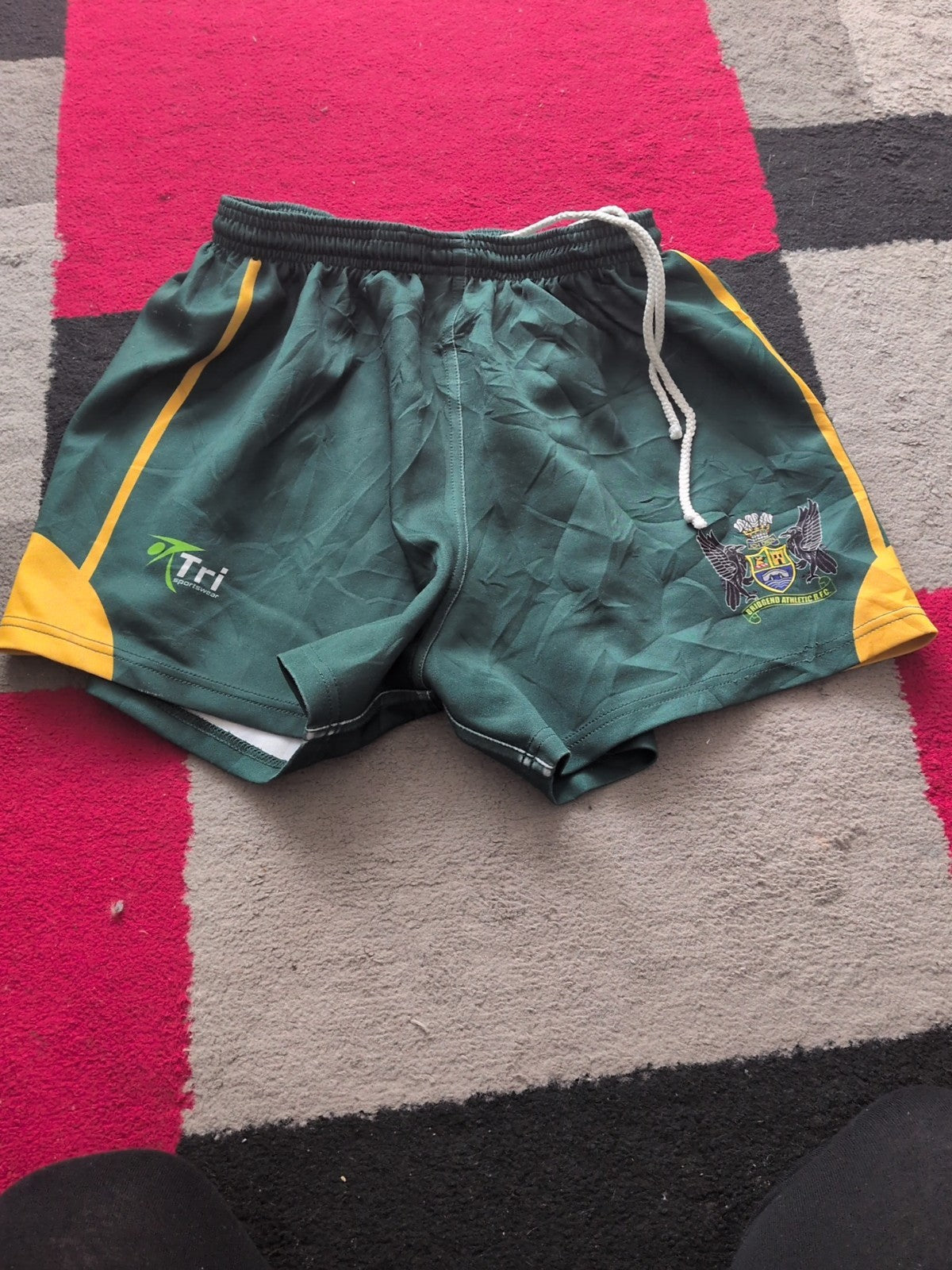Tri Sportswear 36" Green Elasticated Shorts