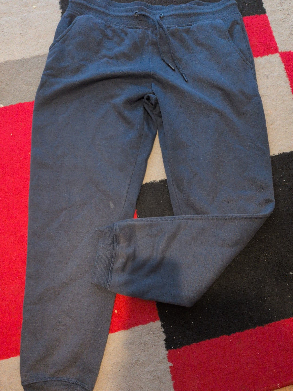 14-16 Navy Elasticated Joggers
