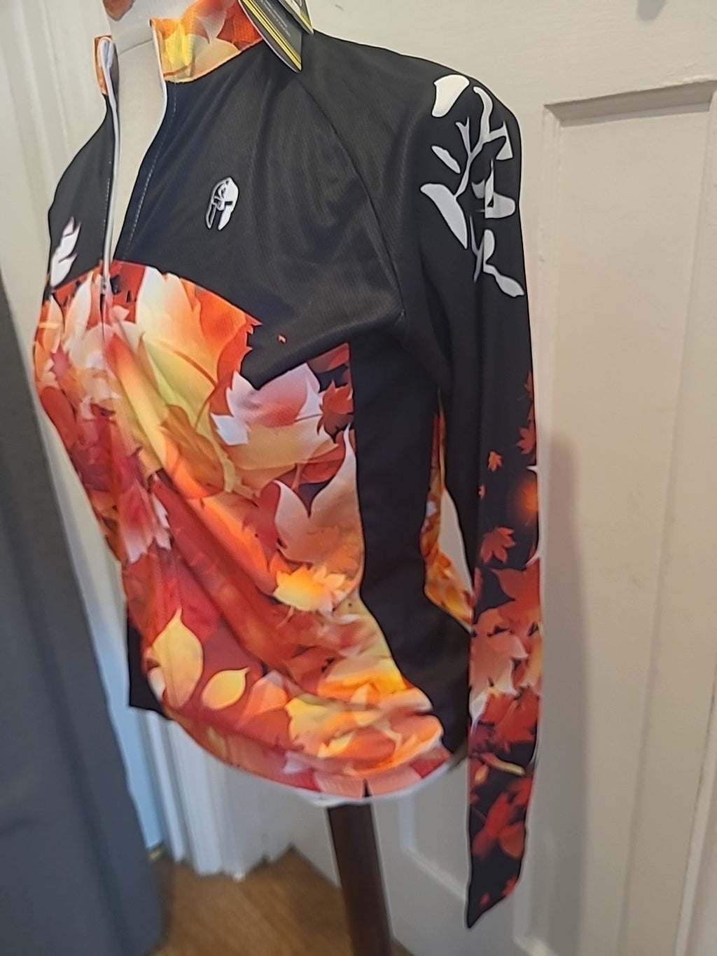 Brand New Mens Ilpaladino Size Large Multi Black Orange Race Cut Jacket