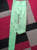 Ladies Size S/M Lime Green Leggings