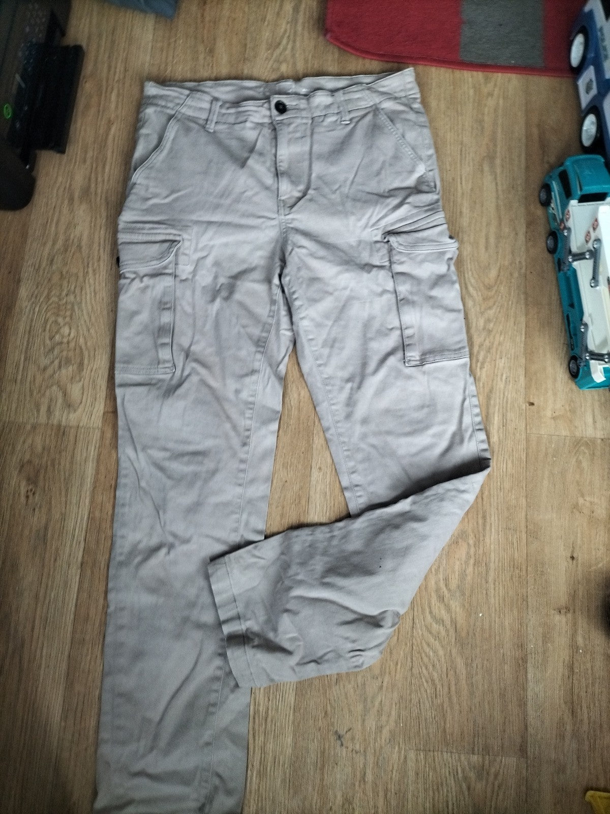 Mens Meraki Size W 33 Length 32 Beige Trousers