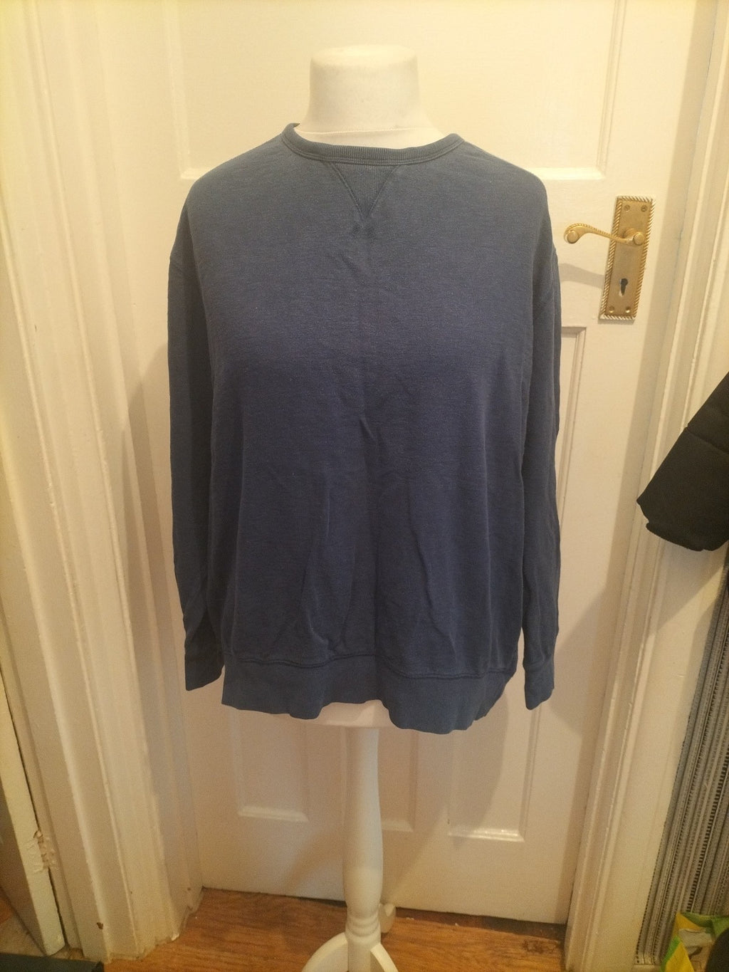Mens Tu Size 2XL Navy Blue Long Sleeved Jumper Pullover