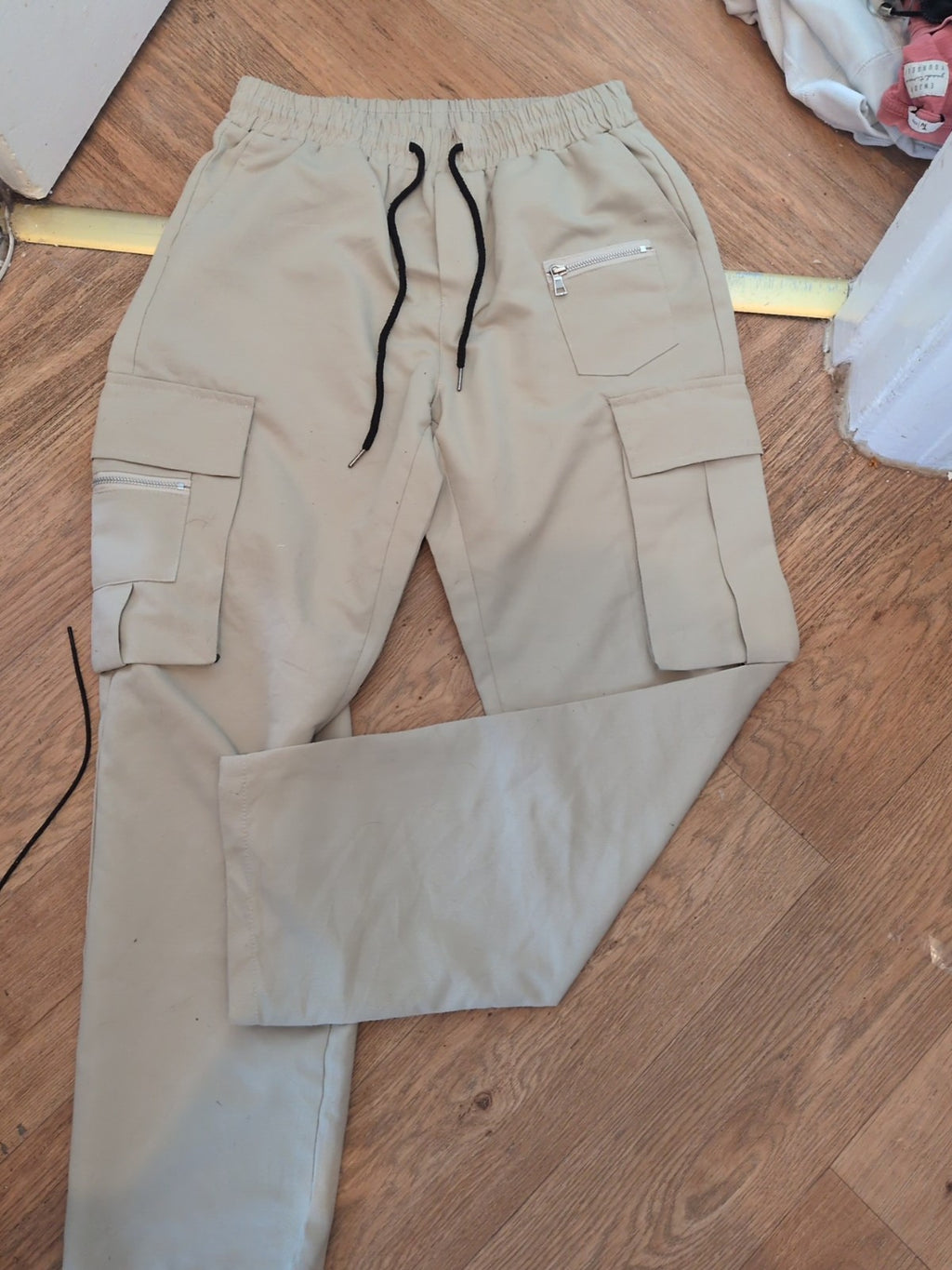 Manfinity Medium Beige Cargo Trousers