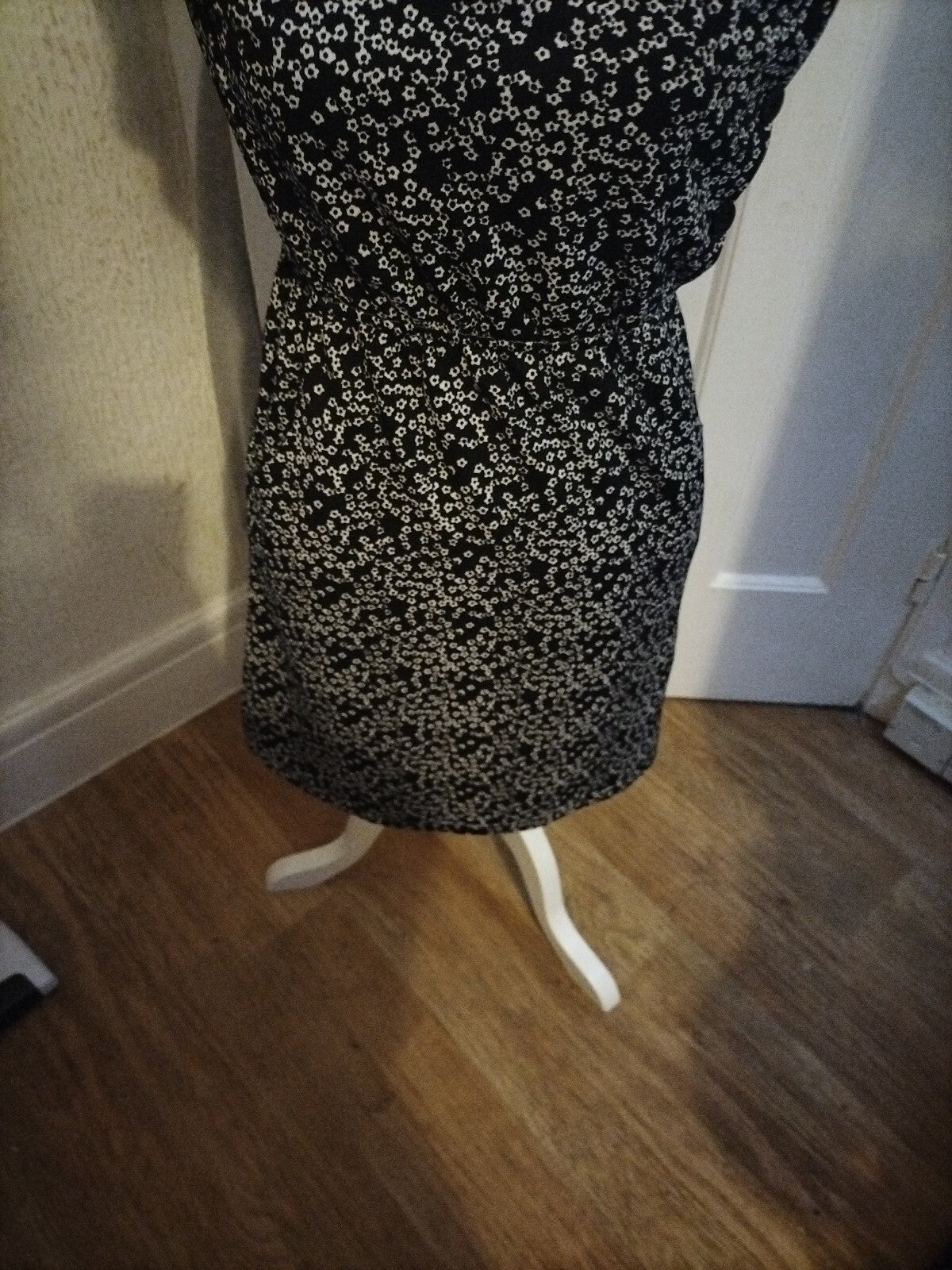Ladies Mela Loves London Size 8 Black/white Dress