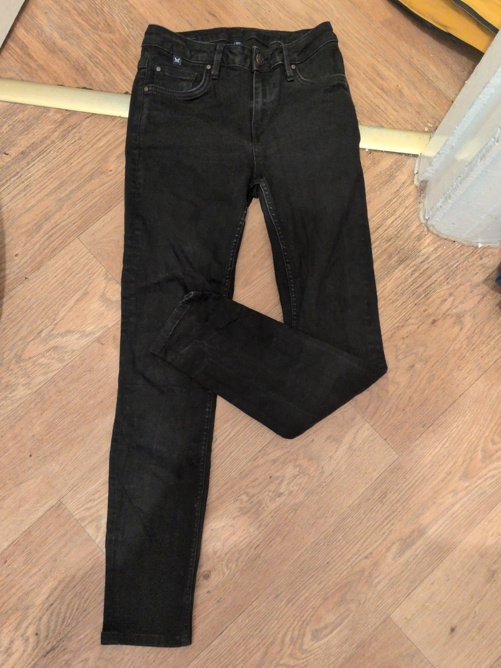 Crew Clothing 10 Short Black Skinny Fit Jeans
