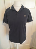 Mens 883 Police Medium Black Polo