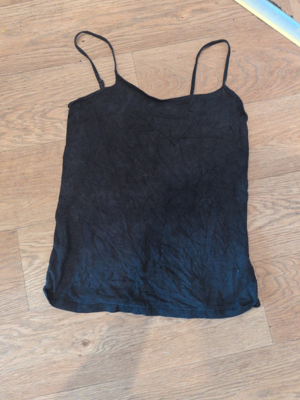 Primark Small 10-12 Black Stretch Cami