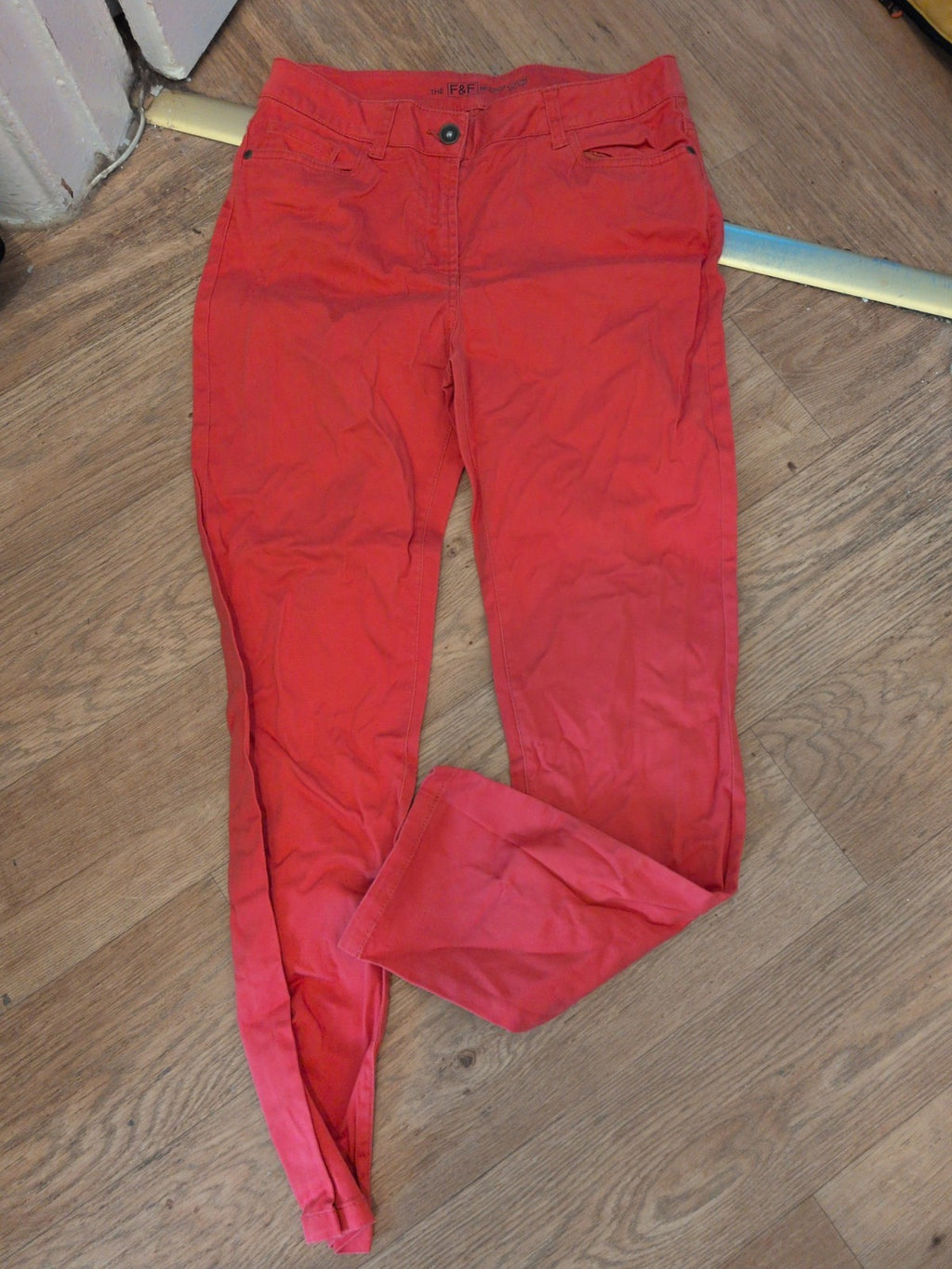 F&F 10 Coral Ankle Grazer Chino