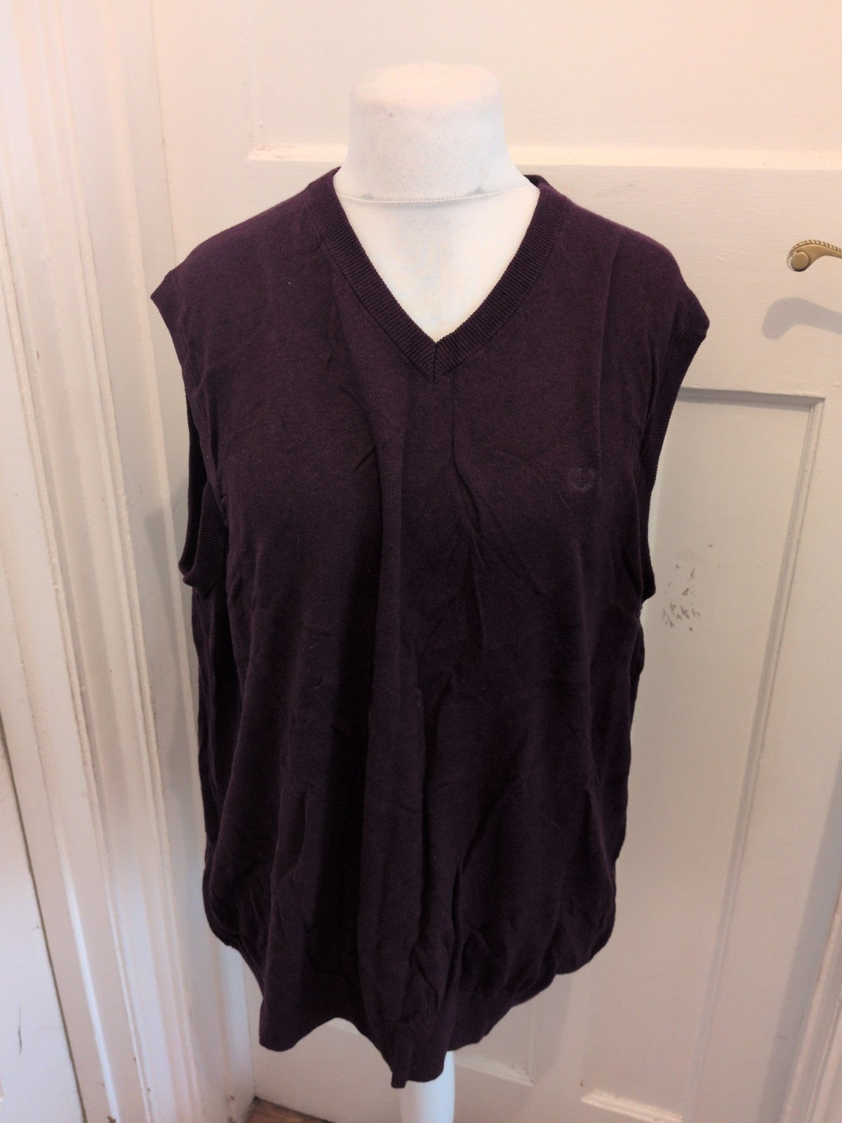 Lincoln XL Sleeveless Purple Jumper