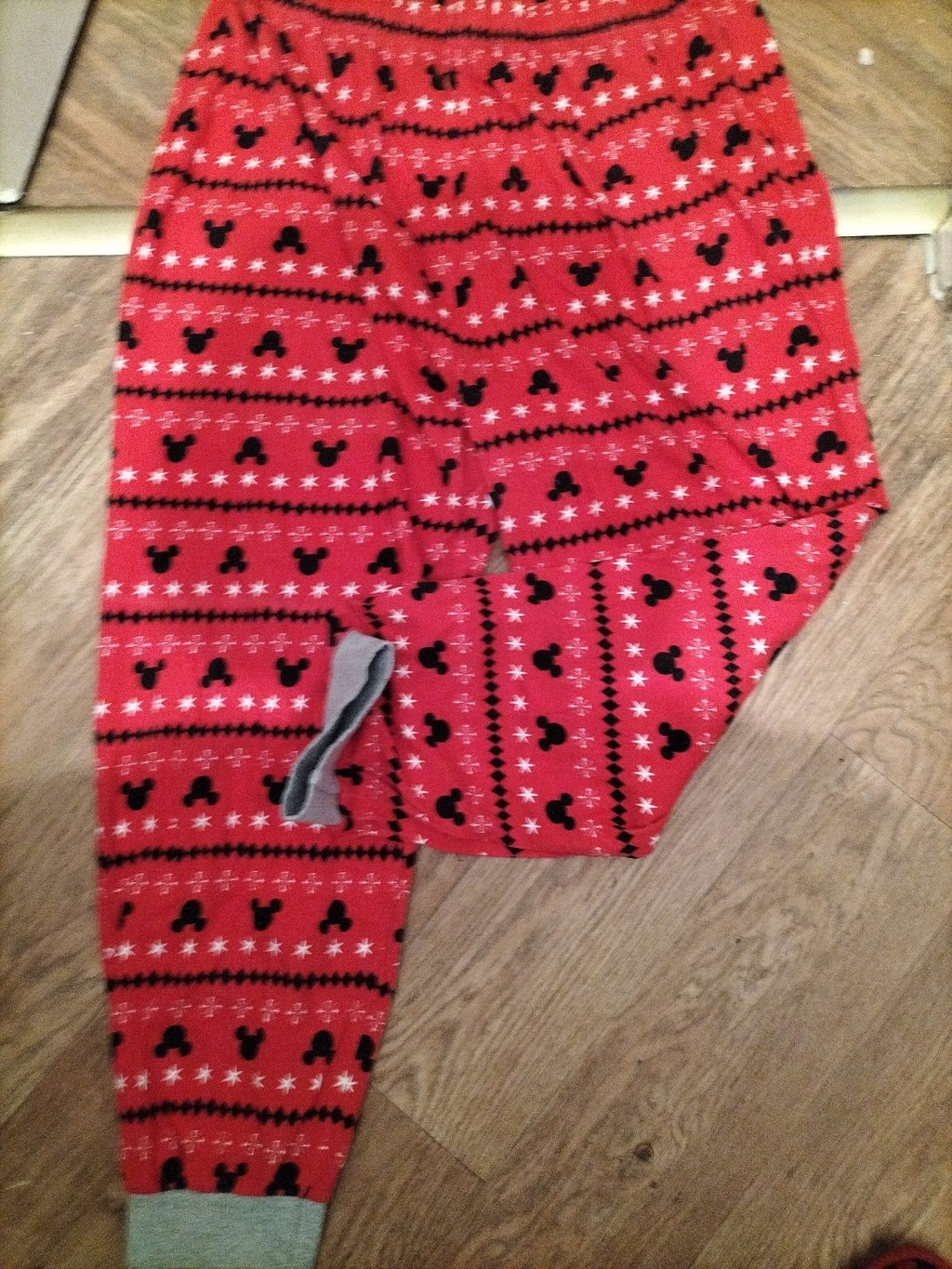Extra Large Red Micky Mouse Pyjama Bottoms