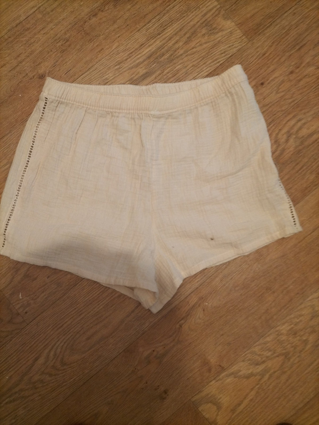 Ladies Tu Size 10 Pale Mocha Elasticated Sleep Shorts