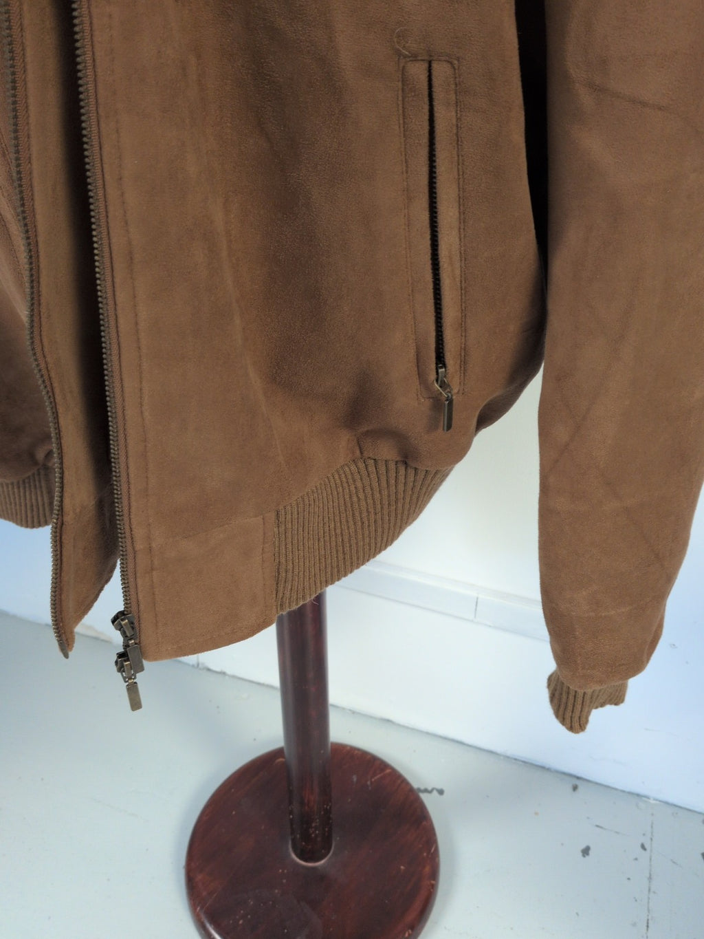 Emporio Large Brown Lined Full Zip Jacket