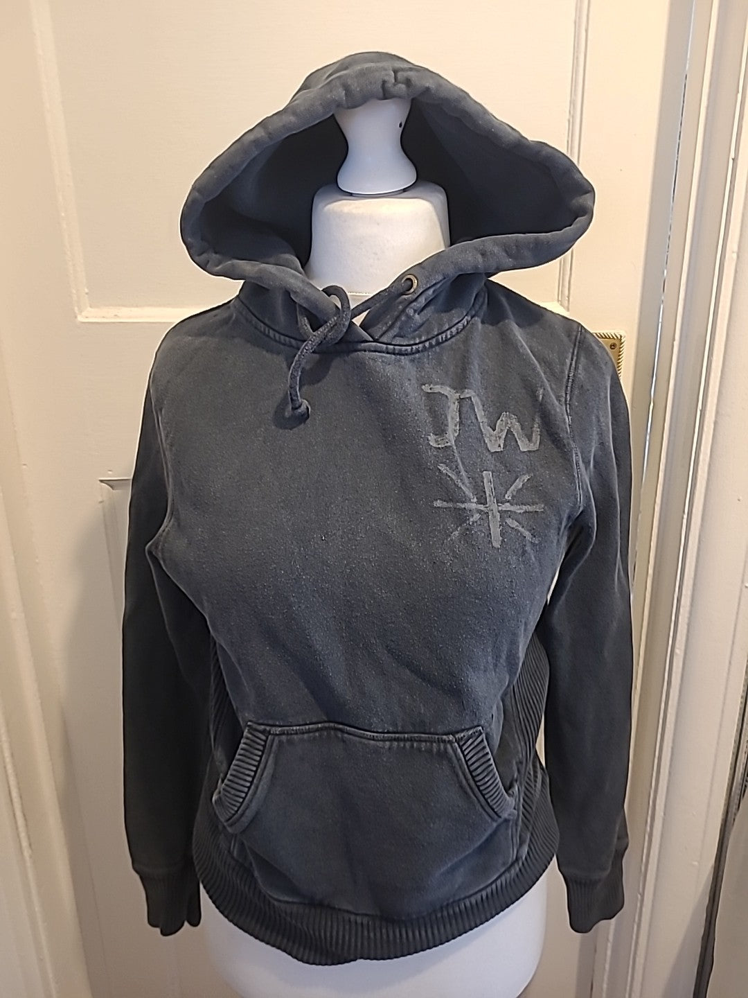 Ladies Jack Wills Size 8 Navy Hoodie