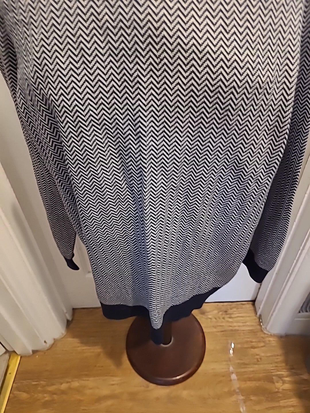 Mens Jumper Size XL George Navy/ White