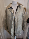 Ladies Target Dry Size 16 Cream Lined Coat